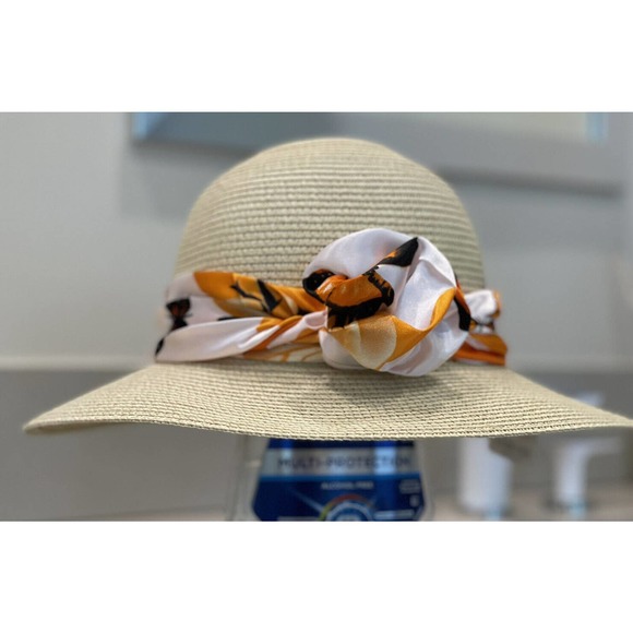 Customised Handcrafted Silk Ribbon Sun Hat
